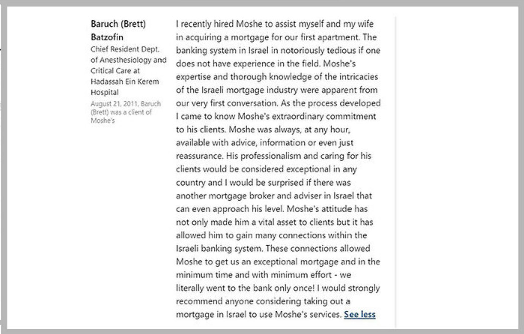 Client Testimonial 5